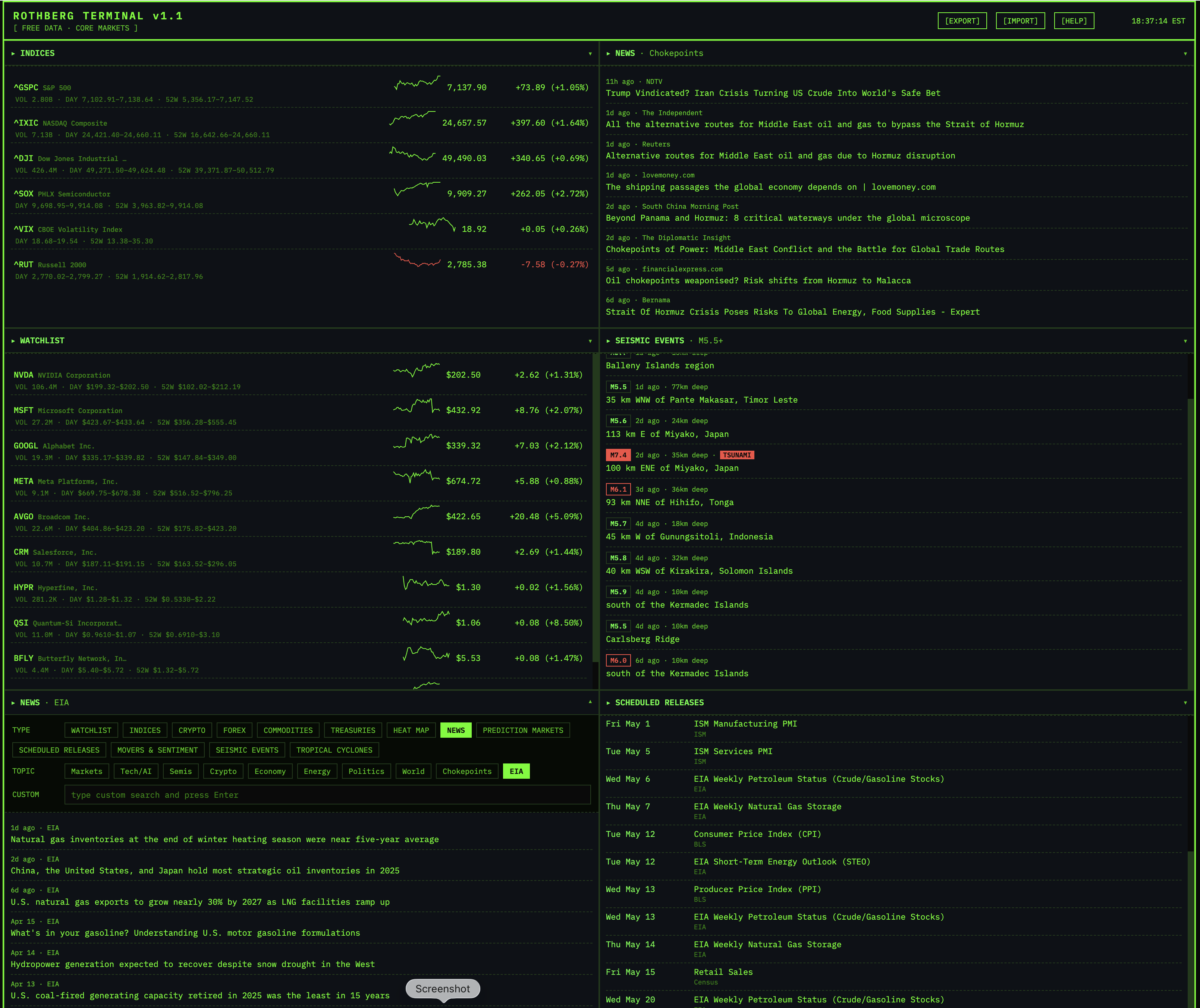 Ms Rothberg ROTHBERG TERMINAL v1.7.7